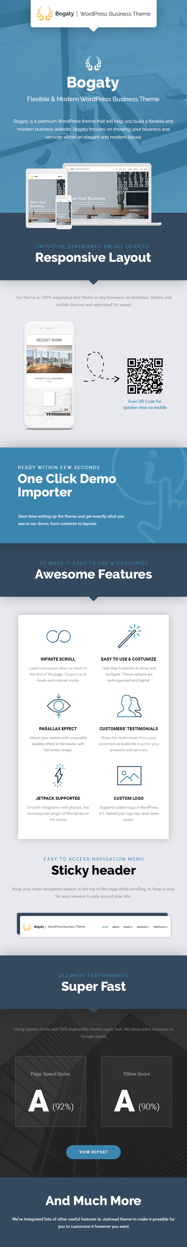 bogaty wordpress business theme